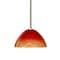 Besa Lighting Tessa Stem Pendant, Solare, Satin Nickel Finish, 1x75W Incandescent 1TT-4201SL-SN - alternate 1